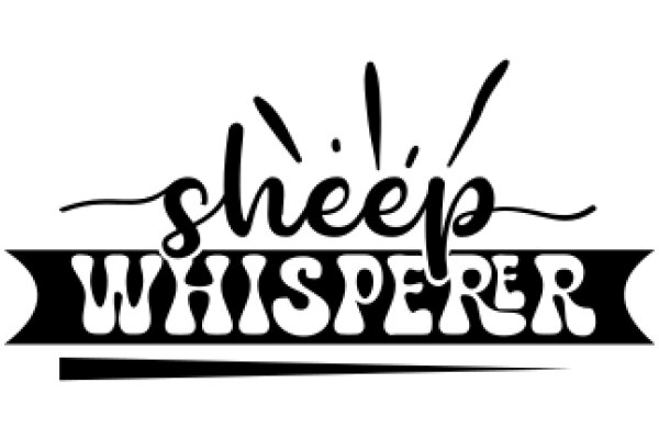 Sheep Whisperer: A Playful Logo for a Farm or Petting Zoo