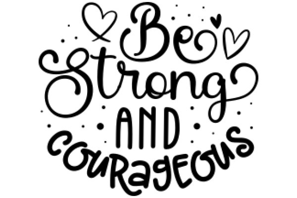 Empowerment Quote: Be Strong and Courageous