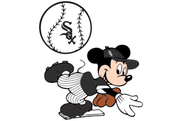 Mickey Mouse, the Chicago Cubs, and a Baseball Glove: A Playful Crossover