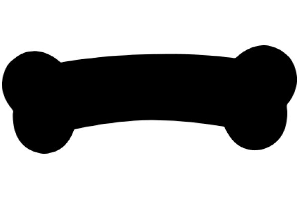 A Silhouette of a Bone-Shaped Object