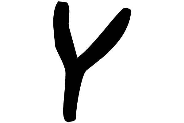 Simplistic Letter 'Y'