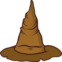 A Playful Illustration of a Chocolate Cone Hat