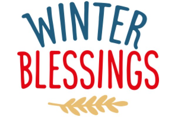 Winter Blessings: A Seasonal Affirmation Poster