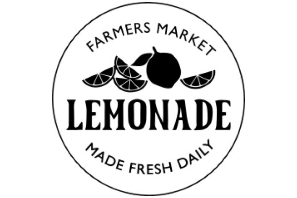 Farmers Market Logo: Lemonade Made Fresh Daily