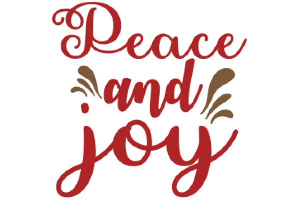 Peace and Joy: A Symbol of Positivity and Harmony