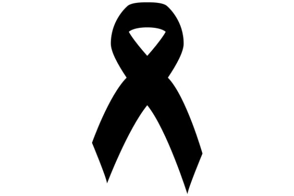 A Simple Black Ribbon