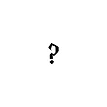 A Mysterious Question Mark