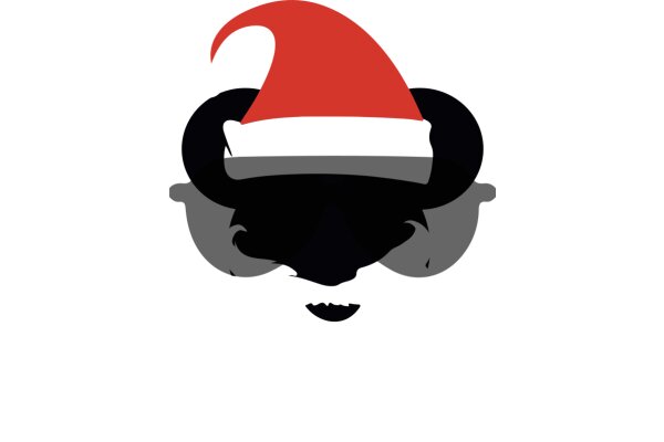 A Festive Holiday Greeting: A Santa Hat with a Surprising Twist