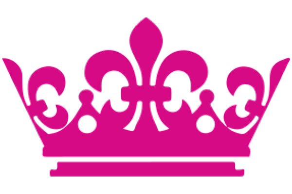 Pink Crown with Intricate Design