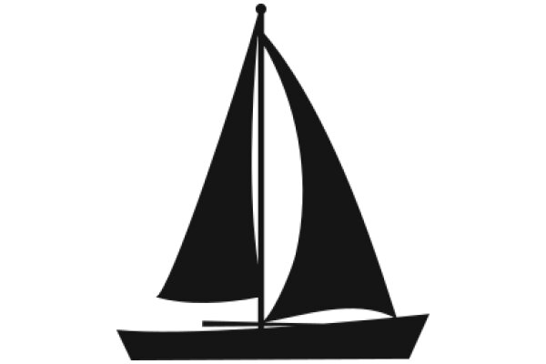 Simplistic Sailboat Icon