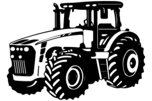 A Classic Illustration of a Tractor