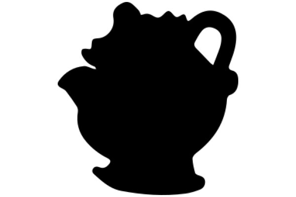 Silhouette of a Teapot: A Simple yet Elegant Design