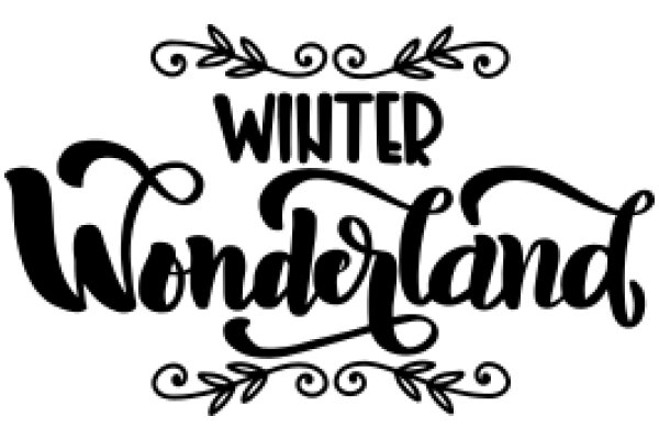 Winter Wonderland: A Festive Sign for the Holiday Season