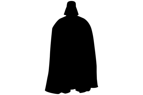 A Silhouette of a Darth Vader Figure