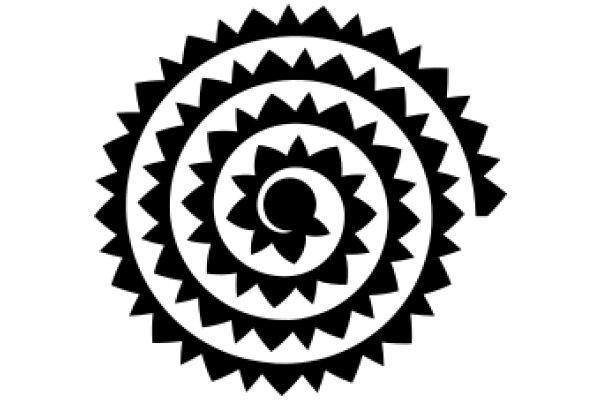 Stylized Spiral Design