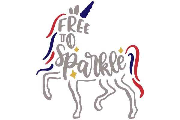 Freedom to Sparkle: A Whimsical Unicorn Message