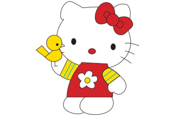 Hello Kitty: A Playful and Colorful Cartoon Character