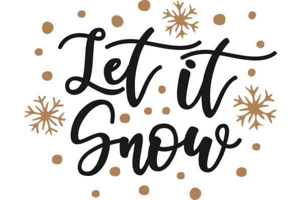 Winter Holiday Greeting: Let It Snow