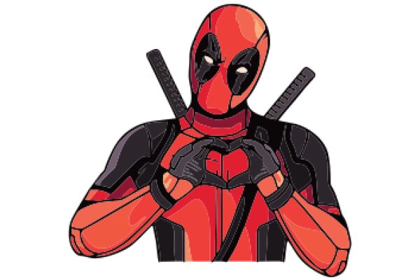 Digital Art: A Stylized Portrayal of Deadpool