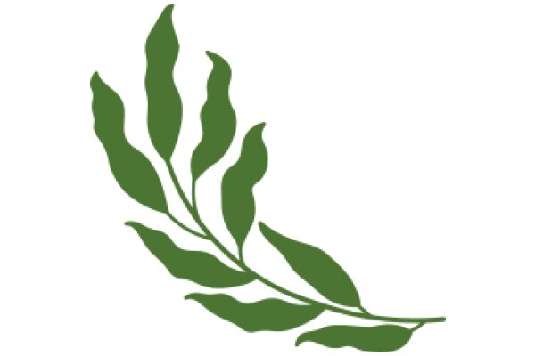 Simplistic Green Leaf Design