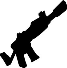 Silhouette of a Gun: A Symbol of Power and Conflict