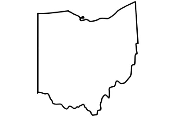 Simplified Outline of the Indiana State Symbol