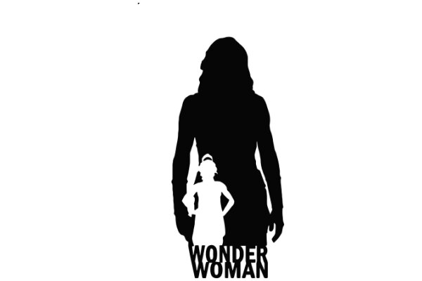 Wonder Woman: A Silhouette of Power and Justice