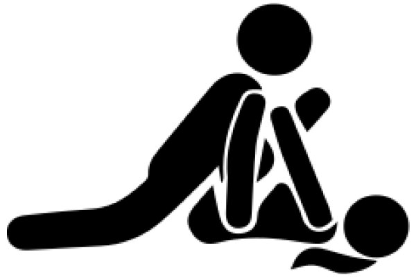 A Silhouette of a Person Resting on a Ball