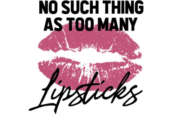 Lipstick Advertisement: No Such Thing as Too Many Lipsticks