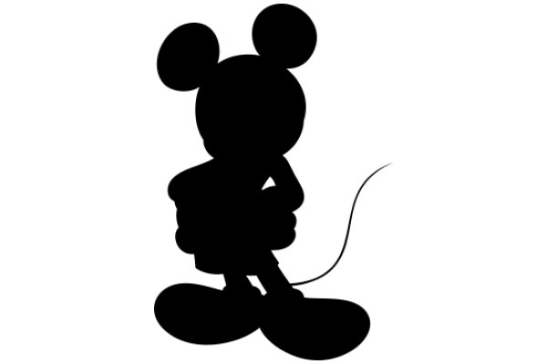 Silhouette of a Beloved Character: Mickey Mouse