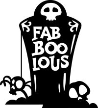 Fabulous Halloween Decoration: A Spooky Tribute to the Fabulous Boo