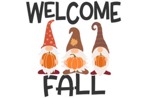 Welcome to Fall: A Seasonal Greeting from Three Festive Goblins