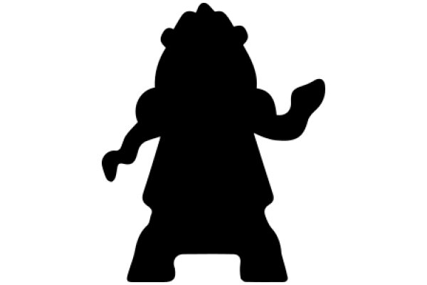 Silhouette of a Character: A Mysterious Figure in