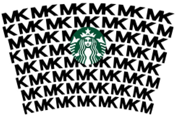 Starbucks Logo Surrounded by MKM Text