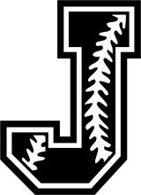 Stylized Letter J with a Baseball Theme