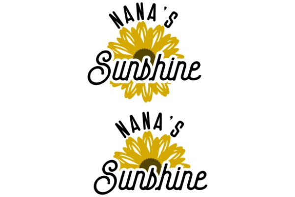 Nana's Sunshine: A Delightful Logo for a Sunflower-Inspired Brand