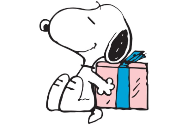 Snoopy's Surprise: A Delightful Illustration of a Beloved Character