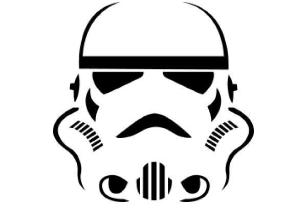 Stylized Imperial Stormtrooper Helmet