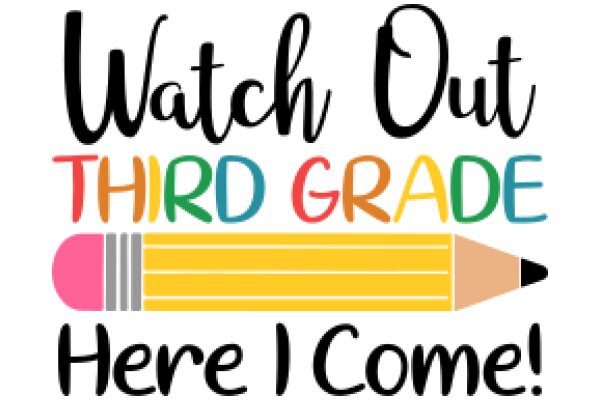 Watch Out for Third Grade: Here I Come!