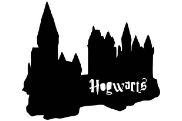 Silhouette of Hogwarts Castle and the Hogwarts School of Witchcraft and Wizardry