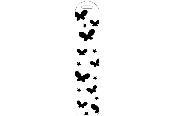 Stylish Butterfly Pattern on a Phone Case