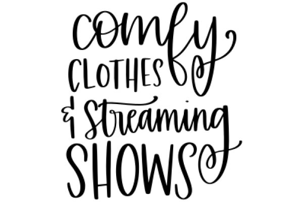 Comfortable Clothes and Streaming Shows: A Cozy Evening In