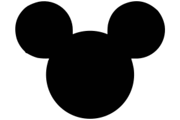 Simplistic Mickey Mouse Icon