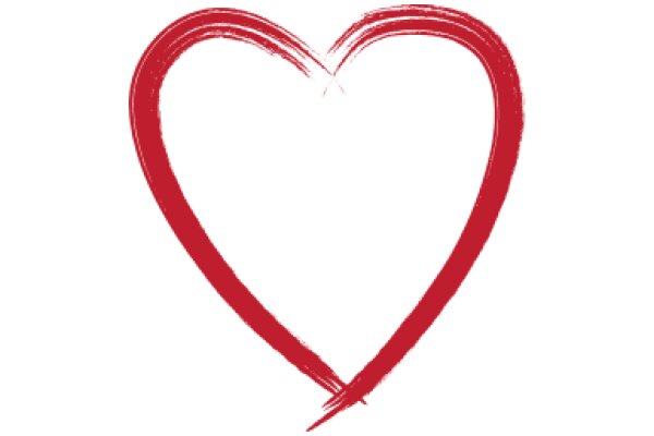 Vibrant Red Heart: A Symbol of Love and Passion