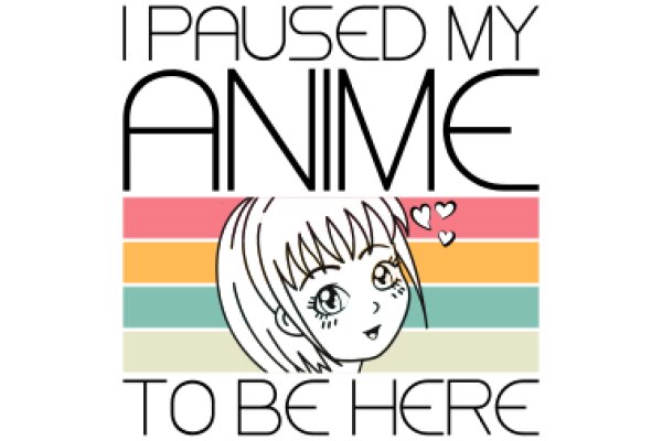 Anime-Inspired Graphic: A Playful Tribute to the World of Anime