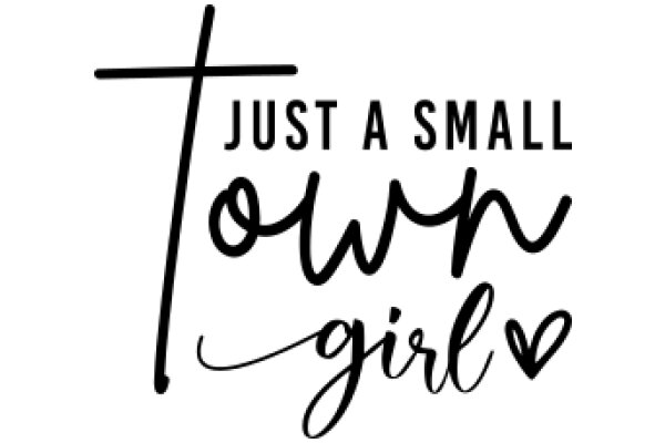 Just a Small Town Girl: A Graphic Design Poster