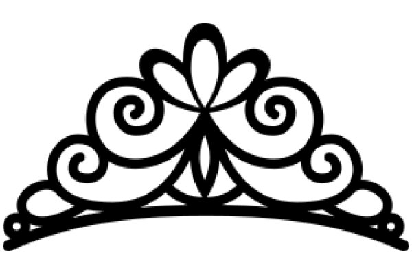 Stylized Floral Crown Design