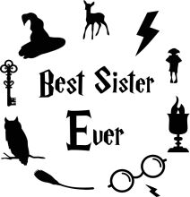 Best Sister Ever: A Collection of Symbols and Icons