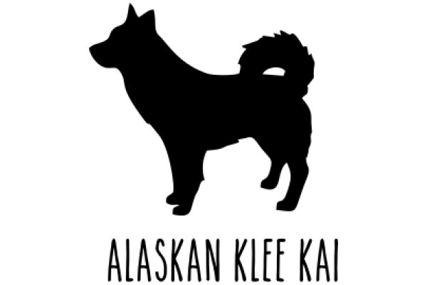 Alaskan Klee Kai Silhouette Logo