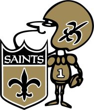 The Saints' Mascot: A Friendly Face for Football Fans